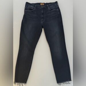 Mother – Fray Ankle Hem Jeans – Size 30